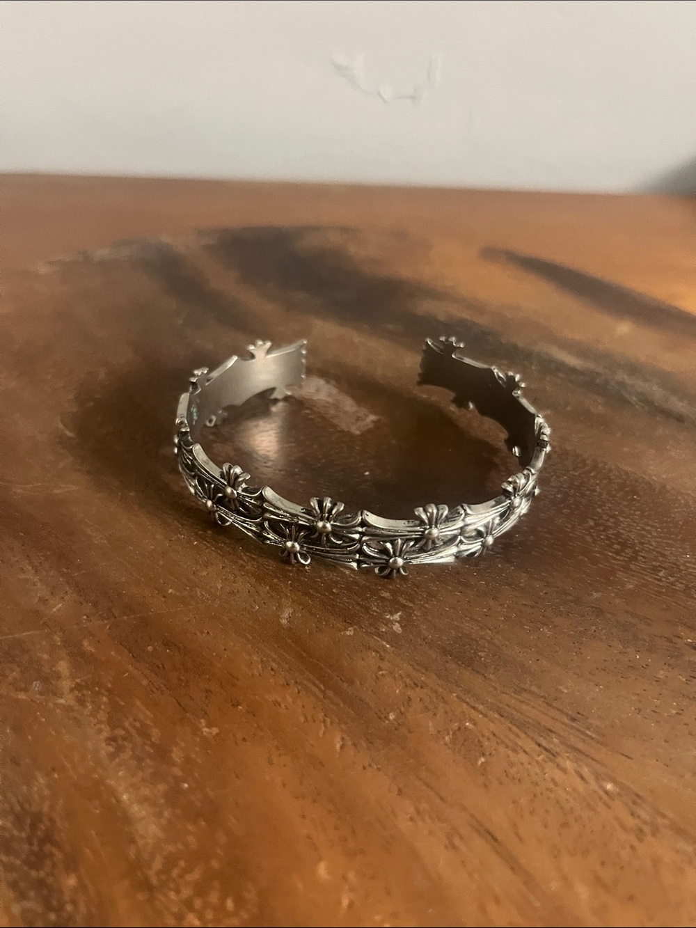 chrome hearts Hearts cemetery cuff bracelet